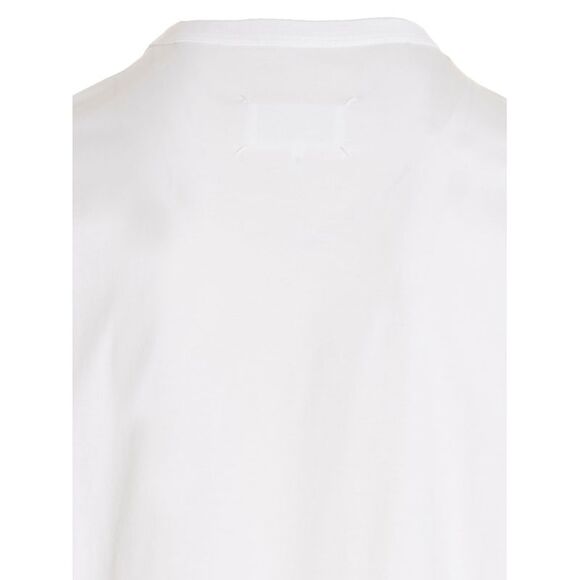 Maison Margiela Men Logo Embroidery T-Shirt